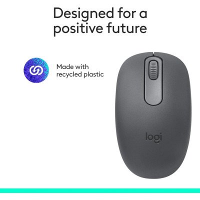Logitech Souris M240 Silent Bluetooth Mouse - GRAPHITE -