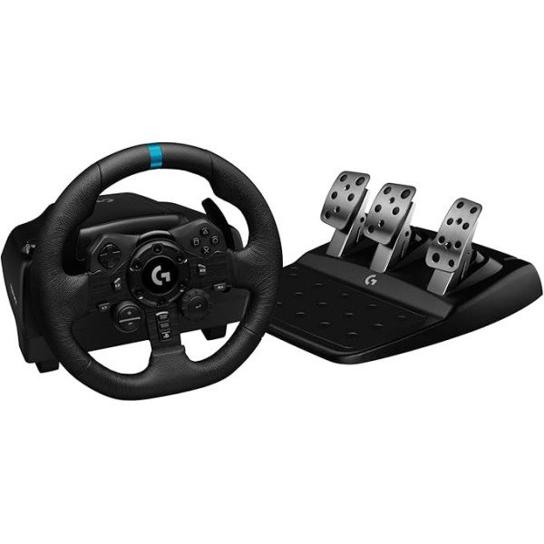 LOGITECH G923 Racing Wheel and Pedals - PC/PS - BLACK - USB