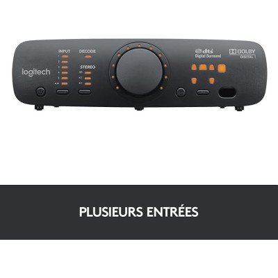LOGITECH SPEAKER Z906 THX Surround Sound 5.1,BLACK