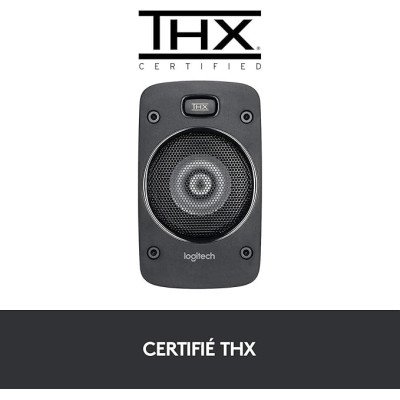 LOGITECH SPEAKER Z906 THX Surround Sound 5.1,BLACK