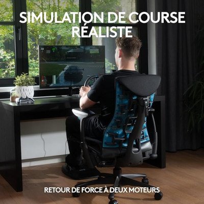 Logitech G29 Driving Volant de Course avec Pédales, Retour de Force Réaliste,