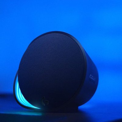 Logitech G560 Deux Haut-parleurs Gaming PC, Eclairage RGB LIGHTSYNC Synchronisé à vos Jeux - Noir