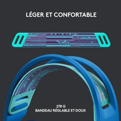 LOGITECH G733 LIGHTSPEED Wireless RGB Gaming Headset - BLUE