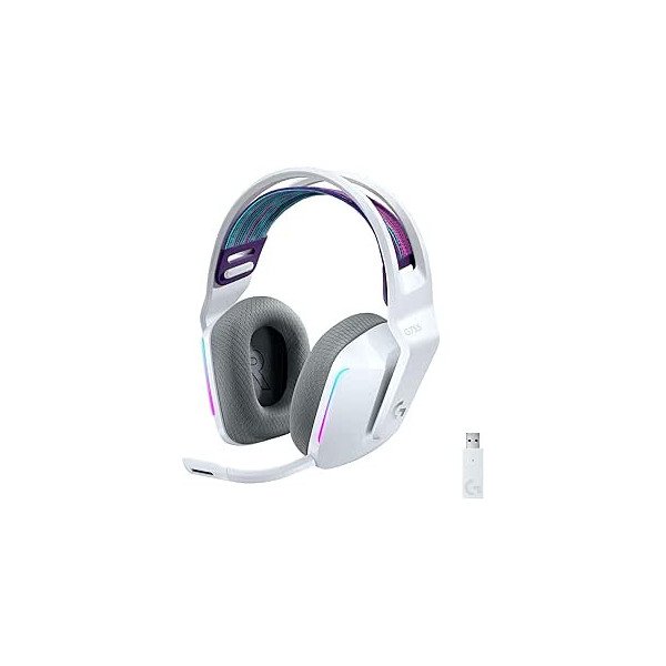 Casque Gamer PC - G733 LIGHTSPEED Wireless RGB Gaming Headset - BLANC
