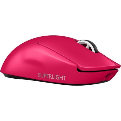 Logitech G PRO X SUPERLIGHT 2 LIGHTSPEED Souris gaming sans fil, , 8K Polling, légère, 60g, USB-C, PC/Mac Rouge
