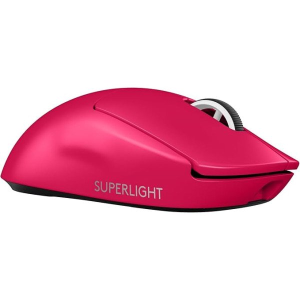 Logitech G PRO X SUPERLIGHT 2 LIGHTSPEED Souris gaming sans fil, , 8K Polling, légère, 60g, USB-C, PC/Mac Rouge
