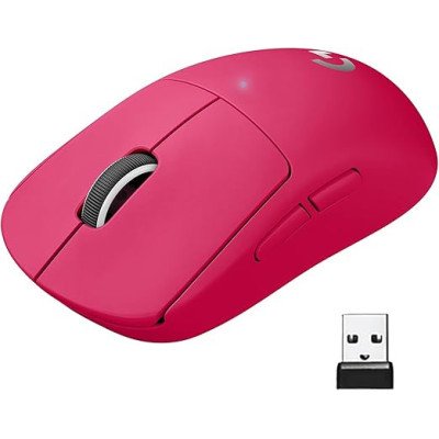 LOGITECH SOURIS GAMING PRO X SUPERLIGHT Wireless MAGENTA