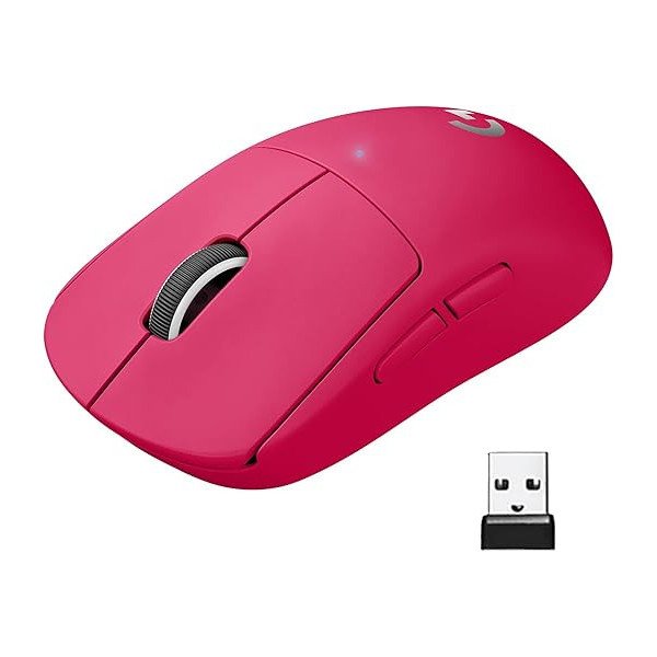 LOGITECH SOURIS GAMING PRO X SUPERLIGHT Wireless MAGENTA