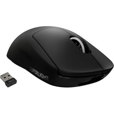 LOGITECH SOURIS GAMING PRO X SUPERLIGHT Wireless BLACK