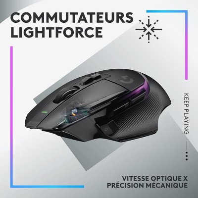 Logitech G502 X PLUS - LIGHTSPEED Wireless RGB Gaming Mouse -