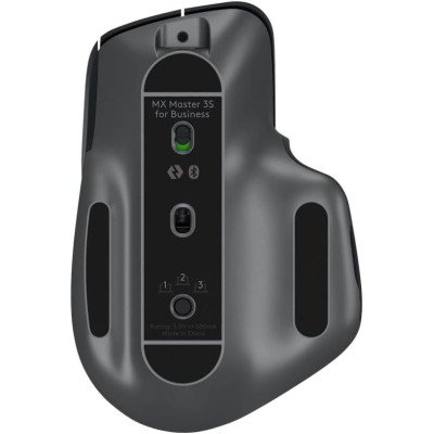 Logitech MX Master 3S for Business, Souris sans fil à Clics discrets,  - Gris