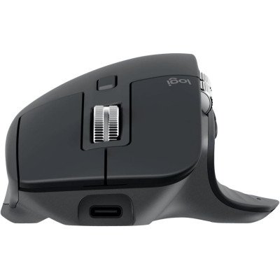 Logitech MX Master 3S for Business, Souris sans fil à Clics discrets,  - Gris