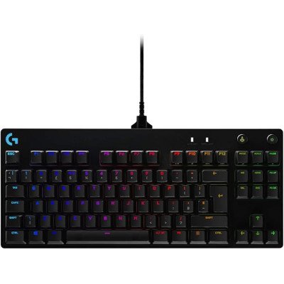 Logitech G Pro Clavier de gaming mécanique ultra portable , LIGHTSYNC RGB Backlit Keys Black Logitech G Pro Clavier de gaming mécanique ultra portable , LIGHTSYNC RGB Backlit Keys Black