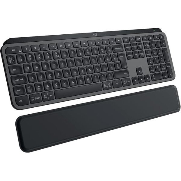 Logitech MX Keys S - GRAPHITE - FRA - BT - N/A - CENTRAL-419 12M