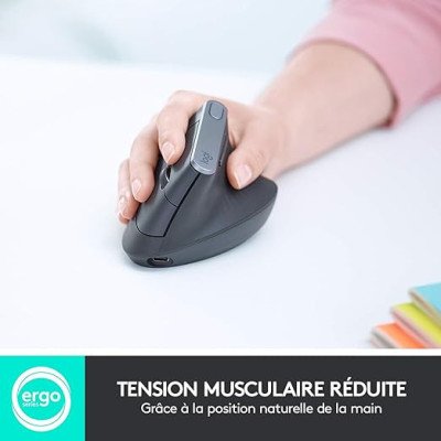 LOGITECH MX Vertical Advanced Ergonomic mouse-GRAPHITE LOGITECH MX Vertical Advanced Ergonomic mouse-GRAPHITE