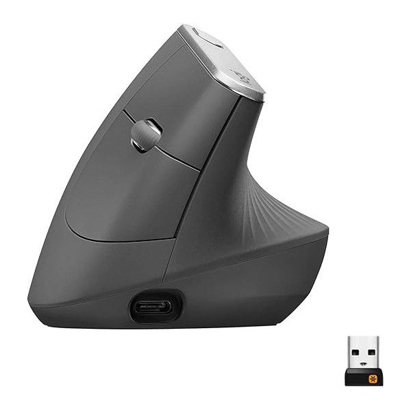 LOGITECH MX Vertical Advanced Ergonomic mouse-GRAPHITE