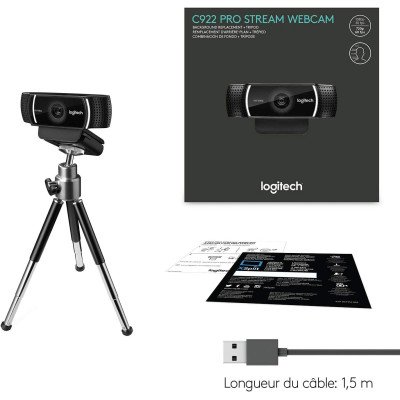 LOGITECH C922 PRO STREAM WEBCAM 12M LOGITECH C922 PRO STREAM WEBCAM 12M