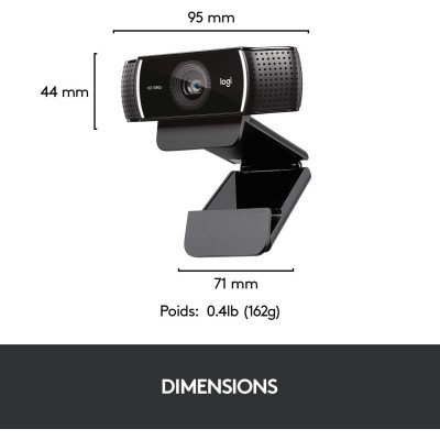 LOGITECH C922 PRO STREAM WEBCAM 12M LOGITECH C922 PRO STREAM WEBCAM 12M
