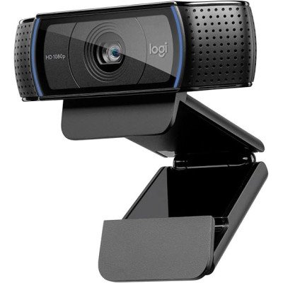 Logitech, Webcam C920 HD Pro, appels et enregistrement vidéo Full HD 1080p, noir - USB - EMEA Logitech, Webcam C920 HD Pro, appels et enregistrement vidéo Full HD 1080p, noir - USB - EMEA