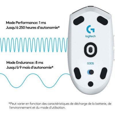 G309 LIGHTSPEED - WHITE - 2.4GHZ/BT - N/A - EWR2i-934 - G309 G309 LIGHTSPEED - WHITE - 2.4GHZ/BT - N/A - EWR2i-934 - G309