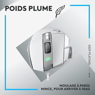 Logitech G G502 X Souris Gaming Filaire - USB Logitech G G502 X Souris Gaming Filaire - USB