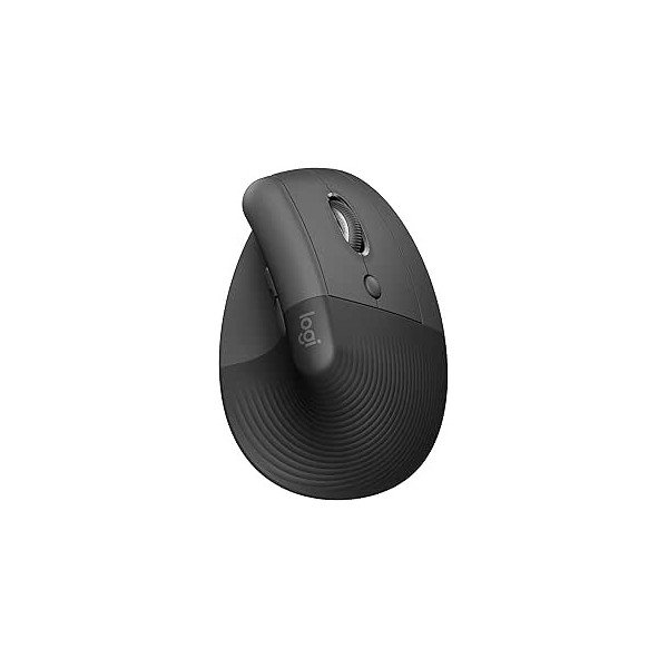 Logitech Lift Left Souris Ergonomique Verticale, Sans Fil, Bluetooth - GRAPHITE / Noire