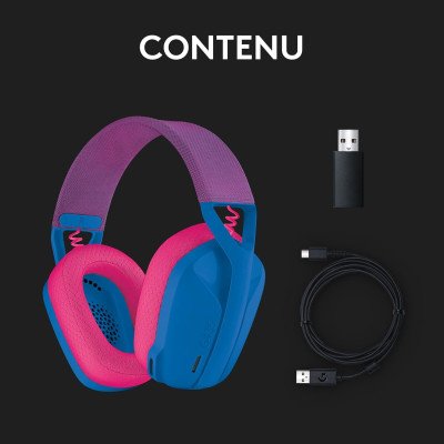 Logitech HEADSET PC - G435 LIGHTSPEED Wireless Gaming Headset - BLUE 