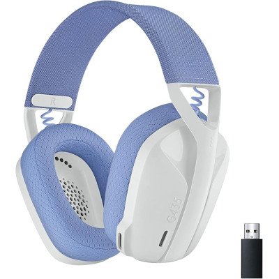 Logitech G435 LIGHTSPEED & Bluetooth sans Fil Casque Gamer, - Blanc Logitech G435 LIGHTSPEED & Bluetooth sans Fil Casque Gamer, - Blanc