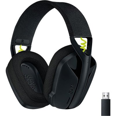 Logitech G435 LIGHTSPEED & Bluetooth sans Fil Casque Gamer léger circum-auriculaire, Micro intégré, - Noir Logitech G435 LIGHTSPEED & Bluetooth sans Fil Casque Gamer léger circum-auriculaire, Micro intégré, - Noir