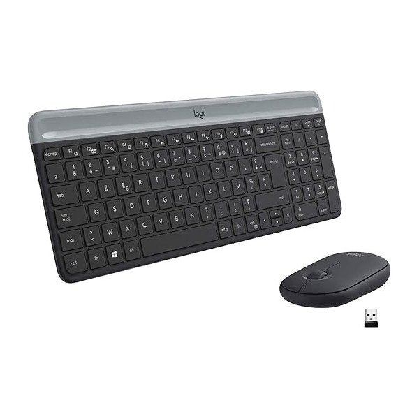 MK470 Slim Combo - GRAPHITE - FRA - 2.4GHZ
