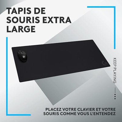 LOGITECH G840 XL Cloth Gaming Mouse Pad-EWR2