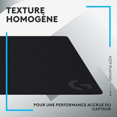 LOGITECH G840 XL Cloth Gaming Mouse Pad-EWR2