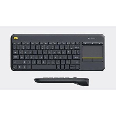 LOGITECH CLAVIER Wireless Touch K400 Plus BLACK