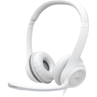 Logitech Casque HEADSET - H390 USB Computer Headset - OFF-WHITE
