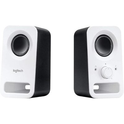 LOGITECH Z150 Multimedia Speakers  - SNOW WHITE