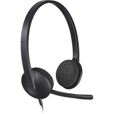 LOGITECH CASQUE H340 USB Computer Headset - BLACK