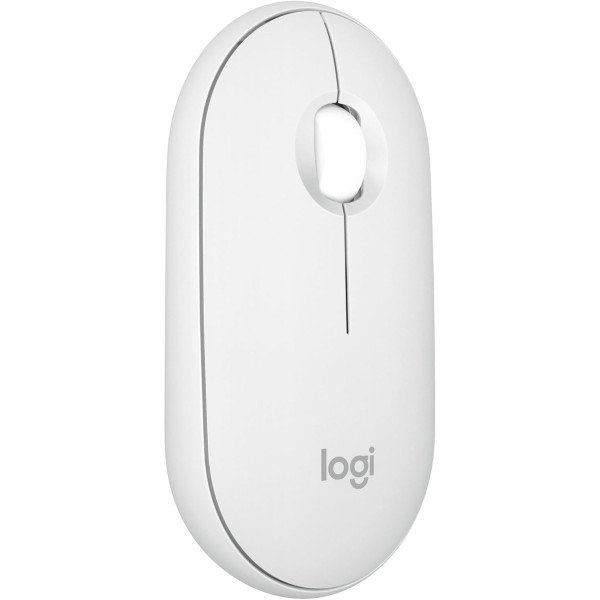Logitech Pebble Mouse 2 M350s - TONAL WHITE - BT