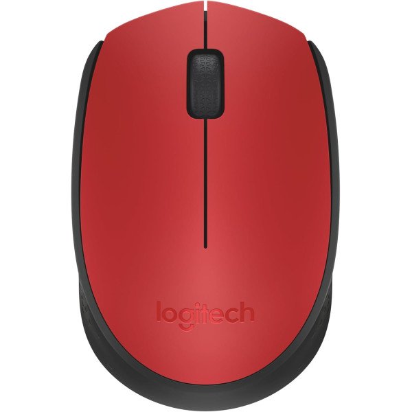 M171 Wireless Mouse - RED-K - 2.4GHZ -